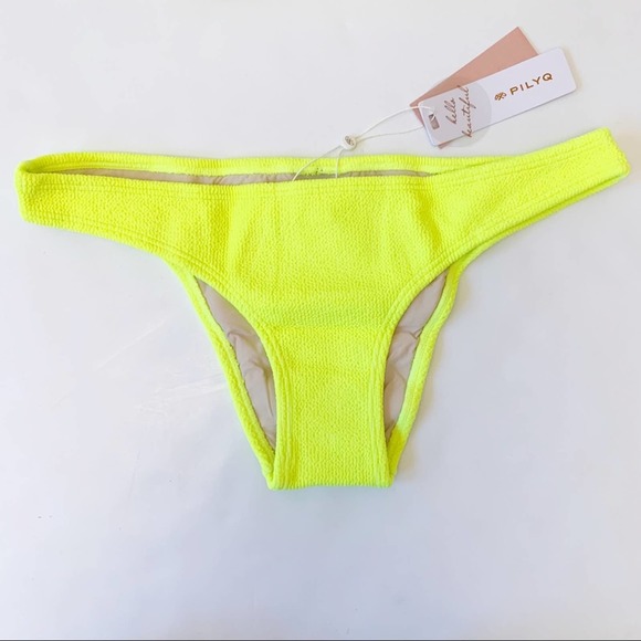 PilyQ Pineapple Reef Bikini Set D Cup & L bottoms - Picture 3 of 11